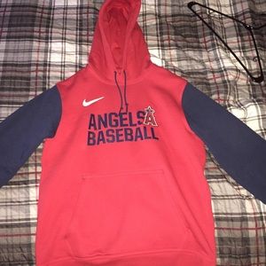 Nike Angels Baseball Hoodie Mens Size Medium